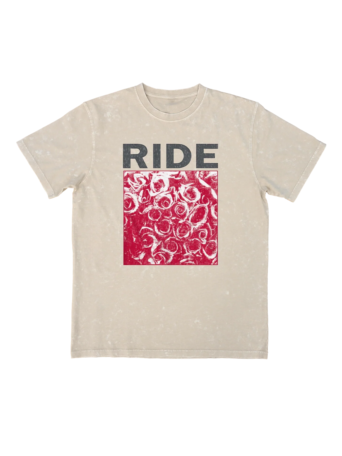 Roses - Mineral Wash Cream T-Shirt